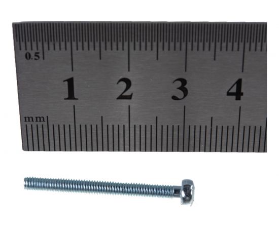 Винт с полуцилиндрической головкой Метизный двор 3x30 DIN 7985. 25 шт. 4607173906670 – изображение 3