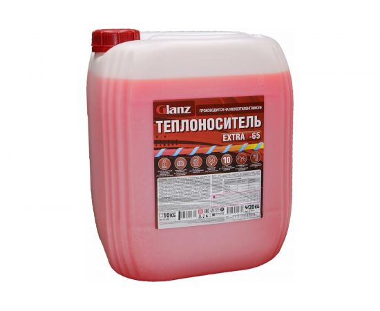 Теплоноситель (-65; 10 кг; моноэтиленгликоль) Extra Glanz GL400 – изображение 3