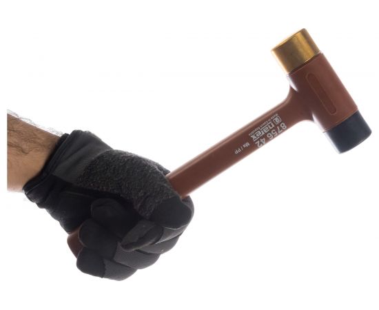 Молоток с наконечником латунь/пластик NAREX 631g 875642 – изображение 3