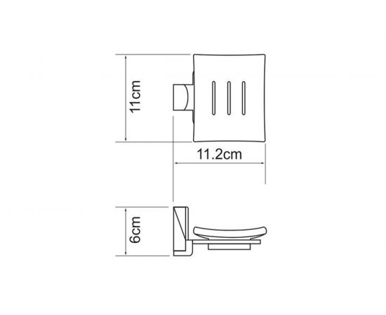 Мыльница WasserKRAFT Leine K-5029 – изображение 3