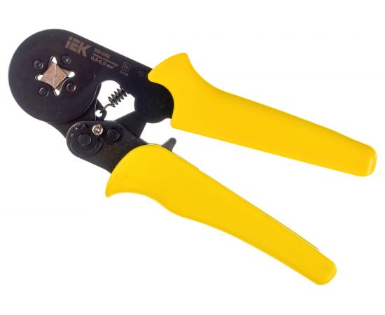 Клещи для обжима IEK КО-04Е 0.5-6.0кв.мм квадрат TKL10-D4 – изображение 4