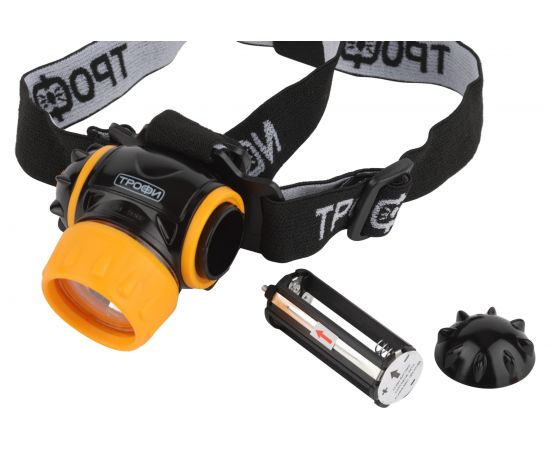 Налобный фонарь Трофи GB302 7xLED, 3хААА, Б0036617 – изображение 4