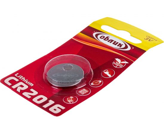 Литиевая батарейка Облик CR2016 1-BL УТ-00000303 – изображение 4