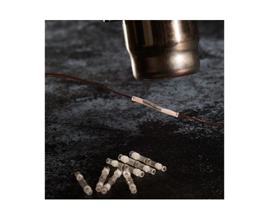 Соединитель термоусаживаемый под пайку REXANT L-26 мм 0.25-0.34 мм² белый 08-0751 – изображение 4