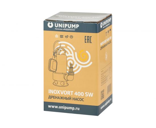 Дренажный насос Unipump INOXVORT 400 SW 78684 – изображение 6
