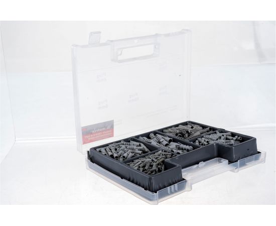 Комбинированный набор сверл Matrix: бетон 4-10 мм/металл 2-10 мм/дерево 4-10 мм/дюбеля 300 предметов 72577 – изображение 9