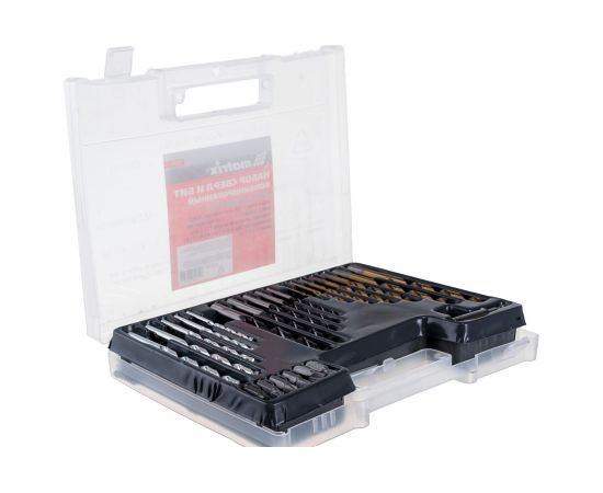 Комбинированный набор сверл Matrix: бетон 4-10 мм/металл 2-10 мм/дерево 4-10 мм/дюбеля 300 предметов 72577 – изображение 10
