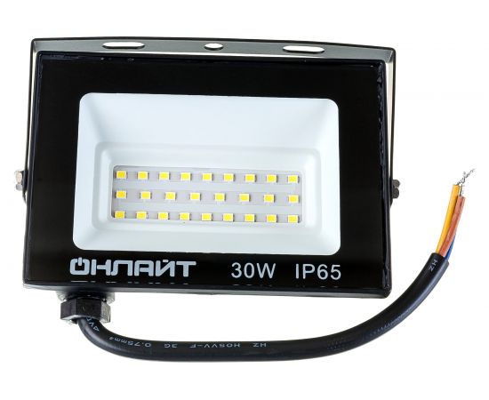 Светильник ОНЛАЙТ OFL-30-6K-BL-IP65-LED 71658 