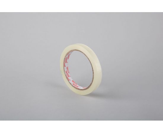 Упаковочная лента SPINO 12 мм x 66 м, прозрачная, PP 78012 