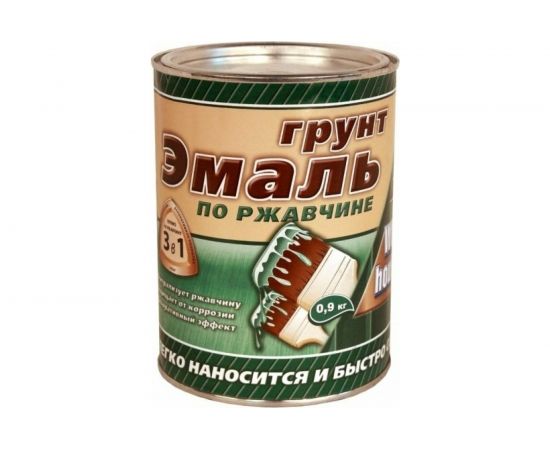 Грунт-эмаль 3 в 1 White House (шоколадная; 0.9 кг) 15435 