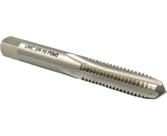 Дюймовый метчик TORNERI UNC 3/8" 16 нитей Р6М5 035357 