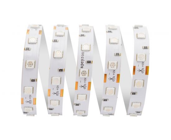 Светодиодная лента Apeyron 12В, 14,4 Вт/м 48 