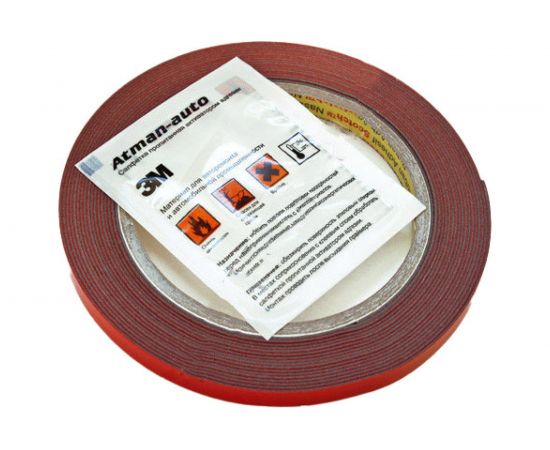 Двухсторонний скотч 3М + салфетка 3М Русская Артель 8 мм GT6008-8 