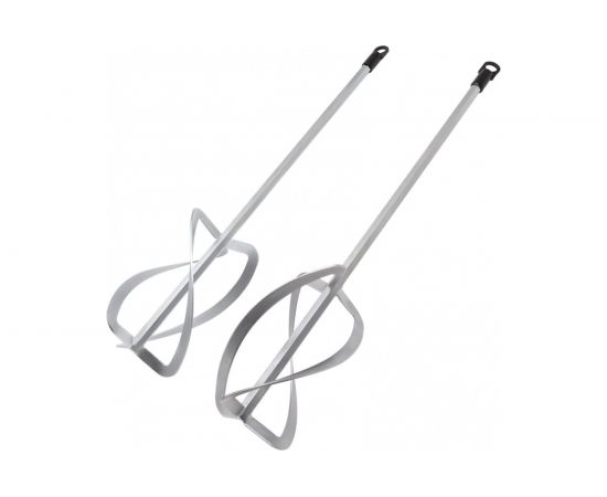 Комплект насадок для строительного миксера 2 шт, 220х560 мм, оцинкованные, хвостовик HEX13 Denzel 84839 