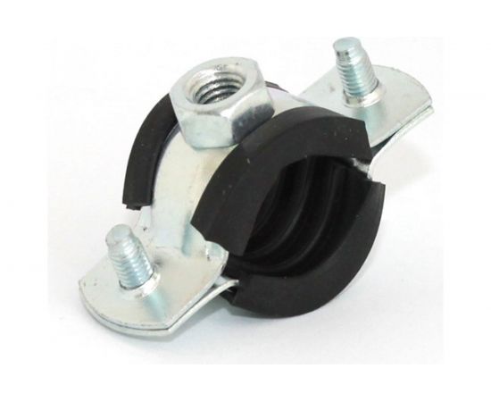 Сантехнический хомут для труб со шпилькой и дюбелем СВК 15-19 мм, 3/8"", гайка М8 SVK-F010М8 