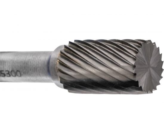 Борфреза твердосплавная NORGAU форма B цилиндрическая с торцевыми зубьями SCM HM B1020M06-45 (10х20х6х60 мм) 077110300 