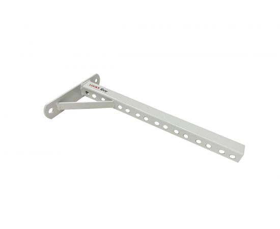 Консольный кронштейн LUCKY Guy с опорой L=400 мм, окрашенный RAL 7035 100 04 400 1 
