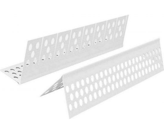 Перфорированный ПВХ профиль GAVIAL с кантом, без сетки, 3 м 00000168 