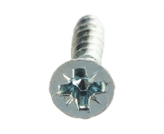 Саморез по дереву КРЕП-КОМП белый цинк POZY 3,5х20 2000шт бд3520ф – изображение 2