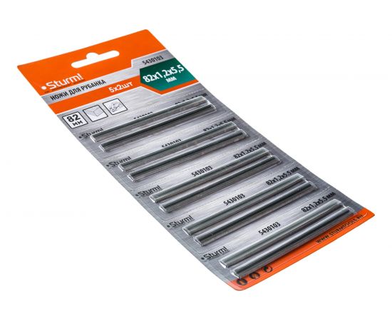 Нож для рубанка 82x1.2x5.5 мм Sturm 5430103 – изображение 2