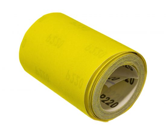Бумага шлифовальная наждачная (5 м; 115 мм; Р220) ZOLDER Z-105-5-220 – изображение 3