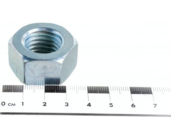 Гайка Стройметиз М20 DIN 934, цинк уп. 1 шт 3030111 – изображение 3