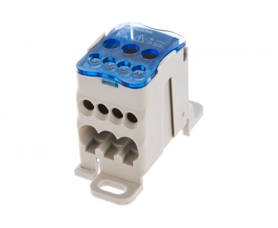 Распределительный блок TDM на DIN-рейку РБ-80 1П 80А 1х16/4х6 2x16 SQ0823-0001 – изображение 3