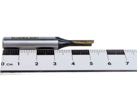 Фреза прямая пазовая серия 1001 (4x12 мм; хвостовик 8 мм) Росомаха 800102 – изображение 4