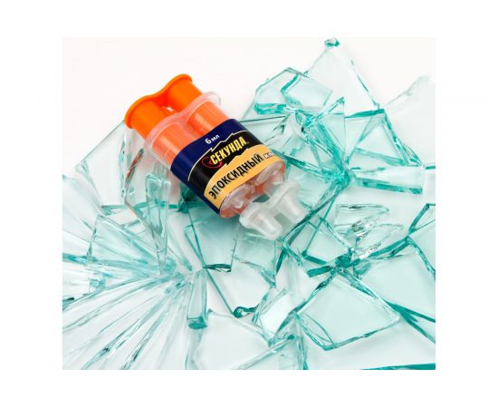 Эпоксидный клей Секунда в шприце, 3 минуты, 3+3 мл, индивидуальный блистер 403-115 – изображение 4