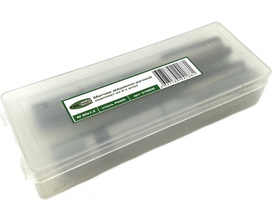 Машинно-ручной метчик TORNERI М20х1.5 комплект из 2-х штук Р6М5 019808 – изображение 4