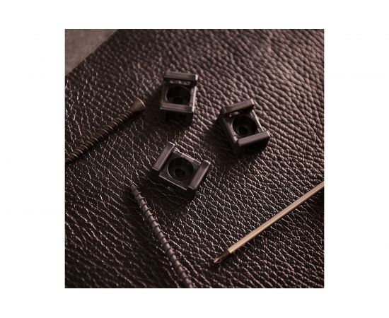 Площадка для крепления стяжки REXANT ПС-2 22x16 мм, черная, упаковка 100 шт. 07-2103 – изображение 5