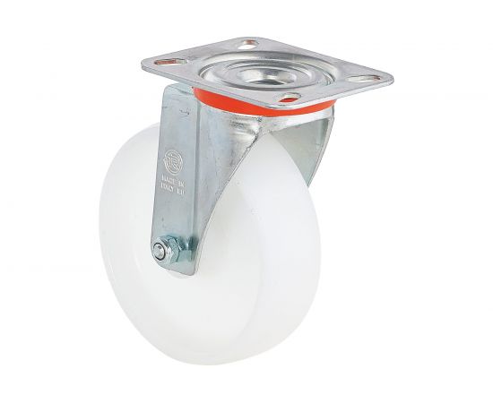 Колесо с вращающейся опорой и пластиной крепления (80 мм; 180 кг) Tellure rota 684501 – изображение 5