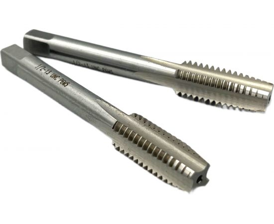 Дюймовый метчик TORNERI UNC 1/2" 13 нитей Р6М5 комплект из 2-х штук 035372 – изображение 5