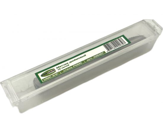 Дюймовый метчик TORNERI UNC 3/8" 16 нитей Р6М5 035357 – изображение 5
