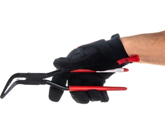 Изогнутые клещи STUBAI 45 градусов, длина 250мм, ширина губок 60 мм 282151 – изображение 6