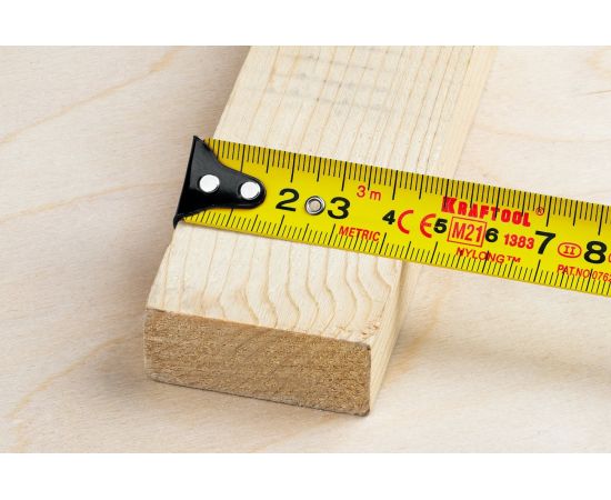 Рулетка KRAFTOOL X-Drive 3м/19мм с ударостойким обрезиненным корпусом 34122-03-19_z02 – изображение 10