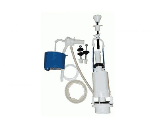 Арматура для бачка Псков шток, боковая подводка, белый, 66.56.14.0 28109 