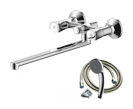 Смеситель для ванны с длинным изливом OLIVES VASCO 27231VS 