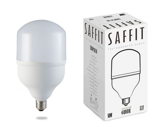 Светодиодная лампа SAFFIT SBHP1050 50W 230V E27-E40 4000K 55094 
