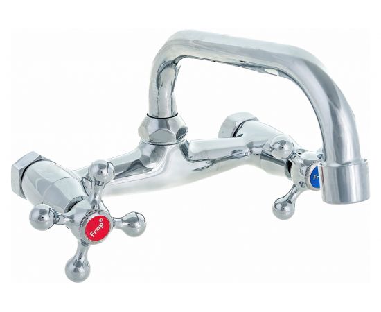 Настенный смеситель для кухни FRAP F4708 1/2, крест верхний 518861 