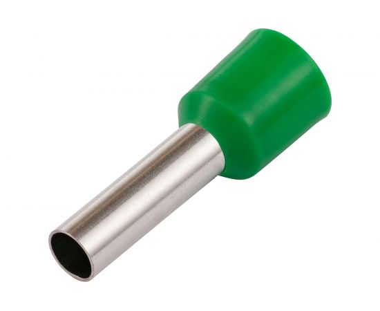 Наконечник-гильза duwi Е6012 6мм2 с изолированным фланцем, 25 шт./уп., 26677 8 