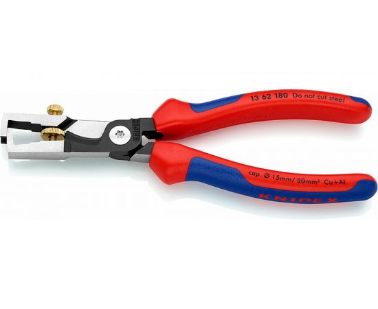 Клещи для удаления изоляции с функцией резания кабеля 180 мм KNIPEX StriX KN-1362180 