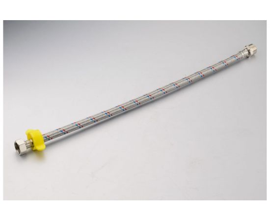 Подводка гибкая для воды Профсан ПСМ 100 см., гайка-штуцер 1/2-1/2 PS-FM100 