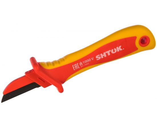 Нож для снятия изоляции SHTOK 1000В VDE 14002 – изображение 2