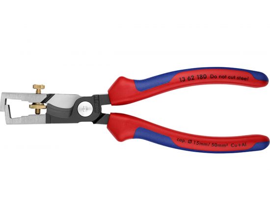 Клещи для удаления изоляции с функцией резания кабеля 180 мм KNIPEX StriX KN-1362180 – изображение 2