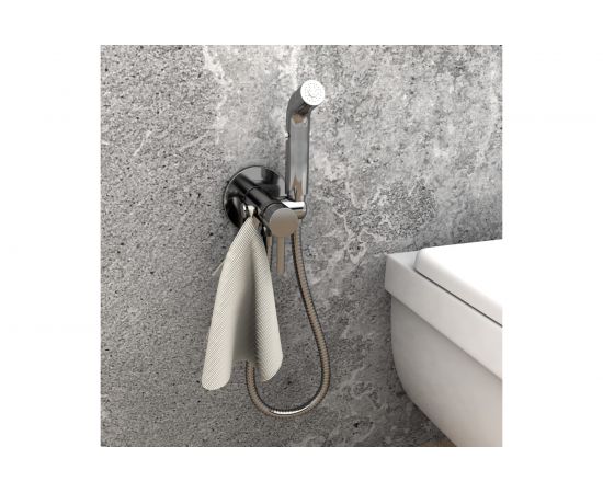 Встраиваемый смеситель с гигиенической лейкой OLIVES Balear 13142BL – изображение 2