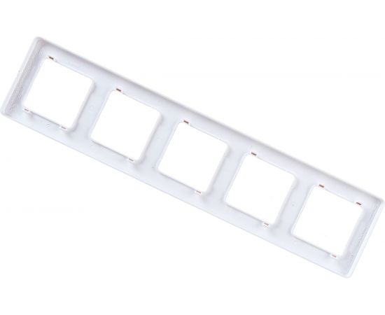 Рамка Legrand - 5 постов - INSPIRIA - белый 673970 – изображение 2