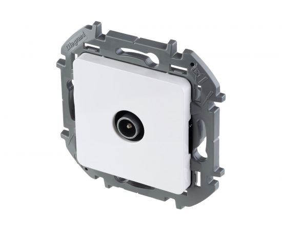 Оконечная TV розетка Legrand - 10 дБ - 5-862 мГц - INSPIRIA - белый 673870 – изображение 2