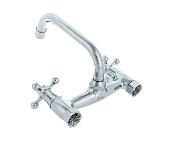 Настенный смеситель для кухни FRAP F4708 1/2, крест верхний 518861 – изображение 2