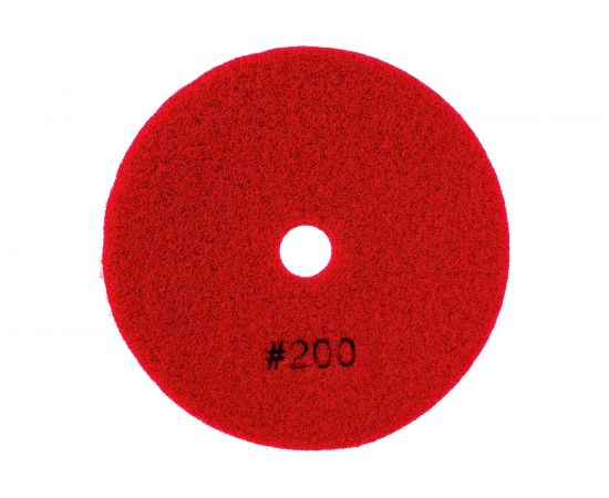 Круг алмазный гибкий шлифовальный АГШК (100 мм; Р200; без воды) BOHRER 55210020 – изображение 2